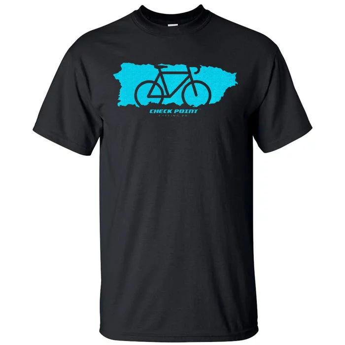 Puerto Rico Bike Cycling Tall T-Shirt