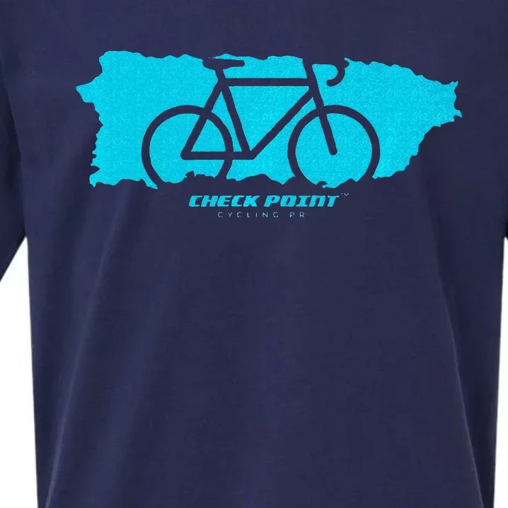 Puerto Rico Bike Cycling Sueded Cloud Jersey T-Shirt