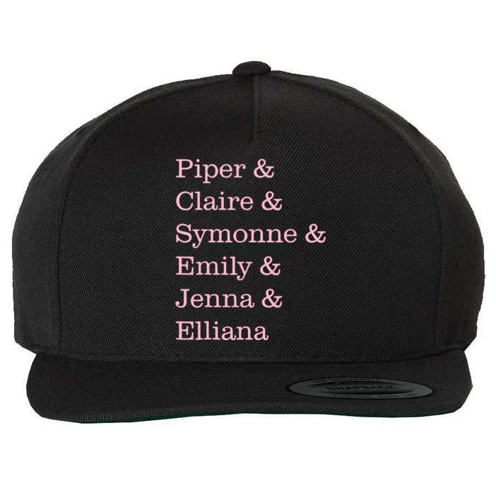 Piper Rockelle Butterfly Merch Wool Snapback Cap