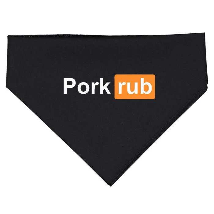 Pork Rub Bbq Smoker Lover USA-Made Doggie Bandana