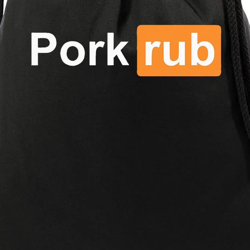 Pork Rub Bbq Smoker Lover Drawstring Bag