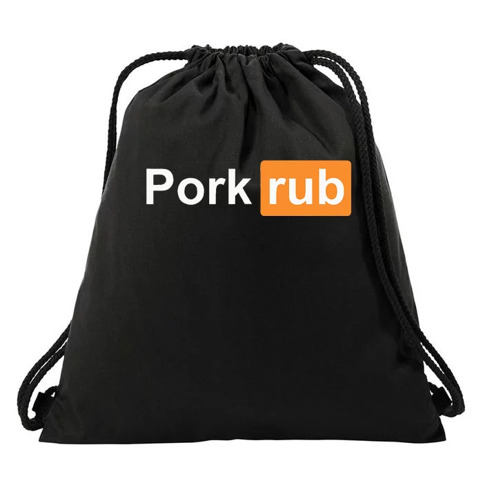 Pork Rub Bbq Smoker Lover Drawstring Bag