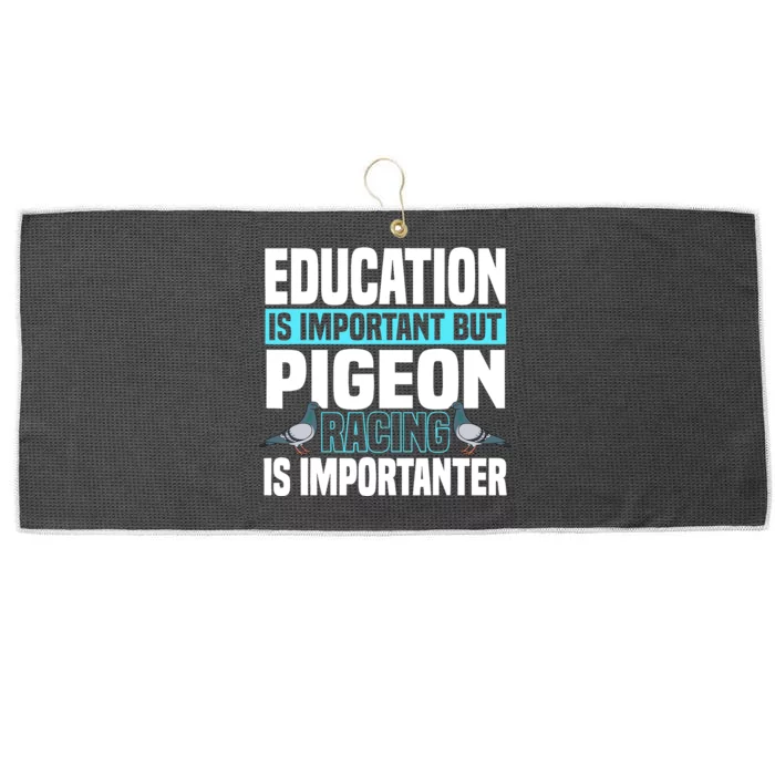 Pigeon Racing Birdwatching Trainer Breeder Large Microfiber Waffle Golf Towel