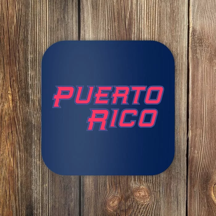 Puerto Rico Baseball World Baseball Classics Coaster