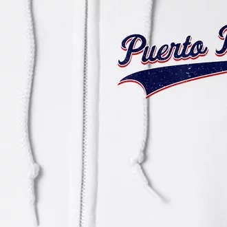 Puerto Rico Baseball 21 For Santurce Baseball Fans Full Zip Hoodie