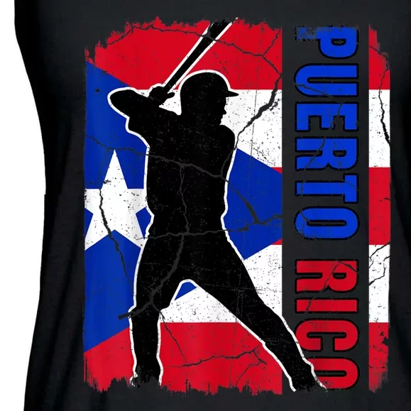 Puerto Rico Baseball 21 For Santurce Baseball Fans Ladies Essential Flowy Tank