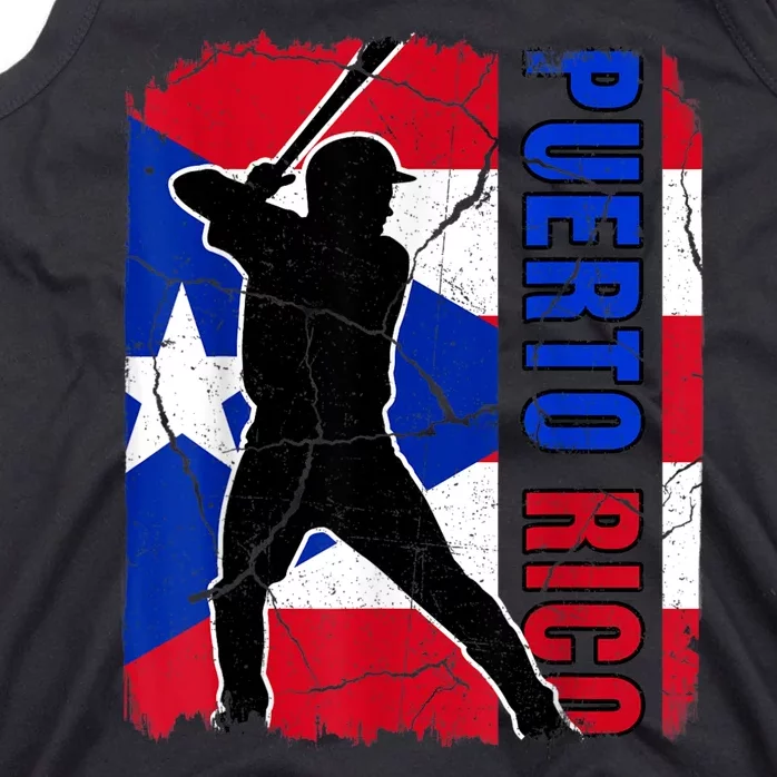 Puerto Rico Baseball 21 For Santurce Baseball Fans Tank Top