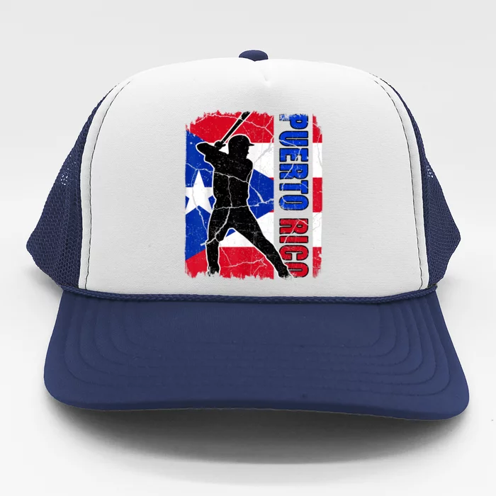 Puerto Rico Baseball 21 For Santurce Baseball Fans Trucker Hat