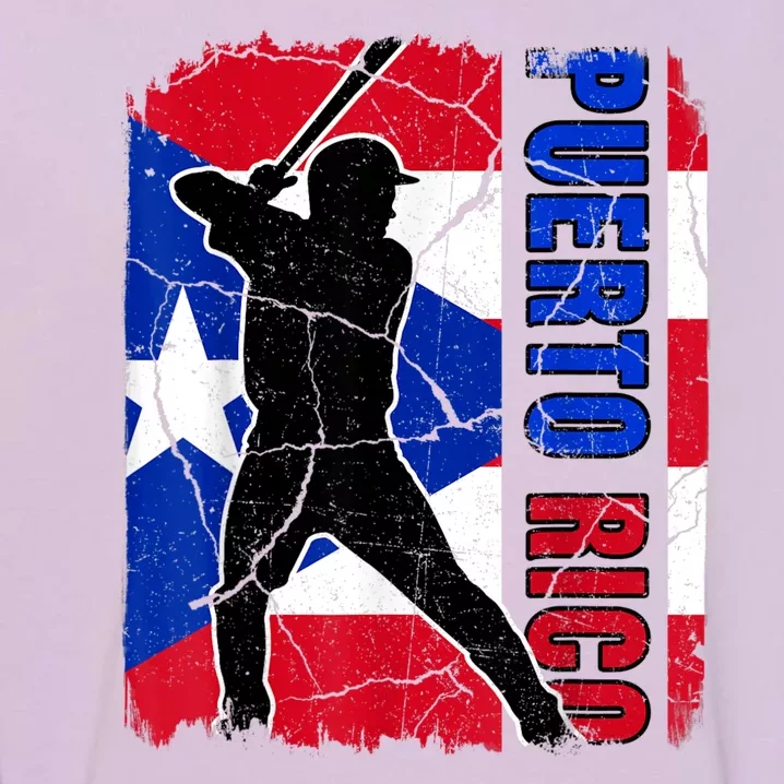 Puerto Rico Baseball 21 For Santurce Baseball Fans Garment-Dyed Sweatshirt