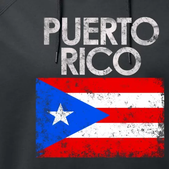 Puerto Rico Baseball For Santurce Baseball Fans Performance Fleece Hoodie