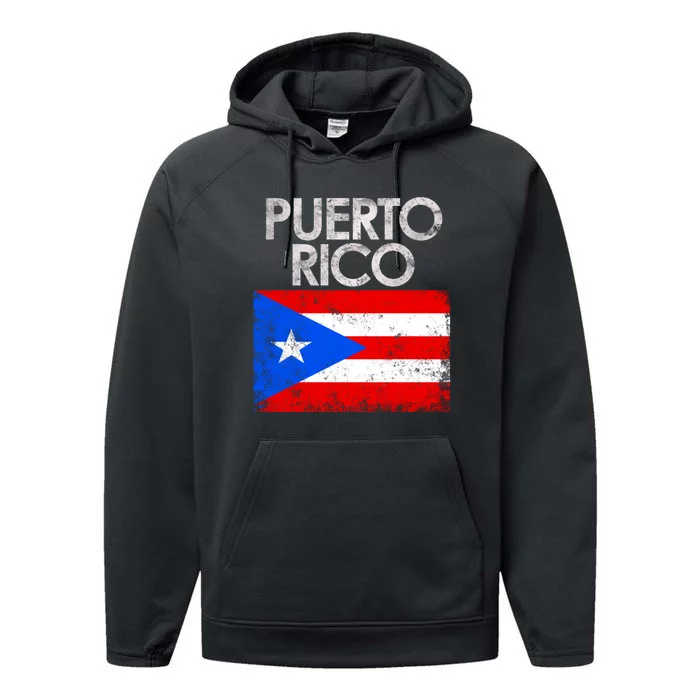 Puerto Rico Baseball For Santurce Baseball Fans Performance Fleece Hoodie