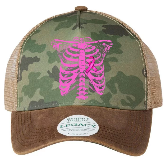 P.I.N.K. Ribbon Breast Cancer Awareness Halloween Legacy Tie Dye Trucker Hat