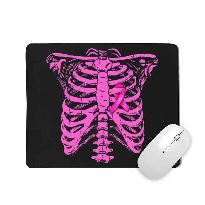 P.I.N.K. Ribbon Breast Cancer Awareness Halloween Mousepad