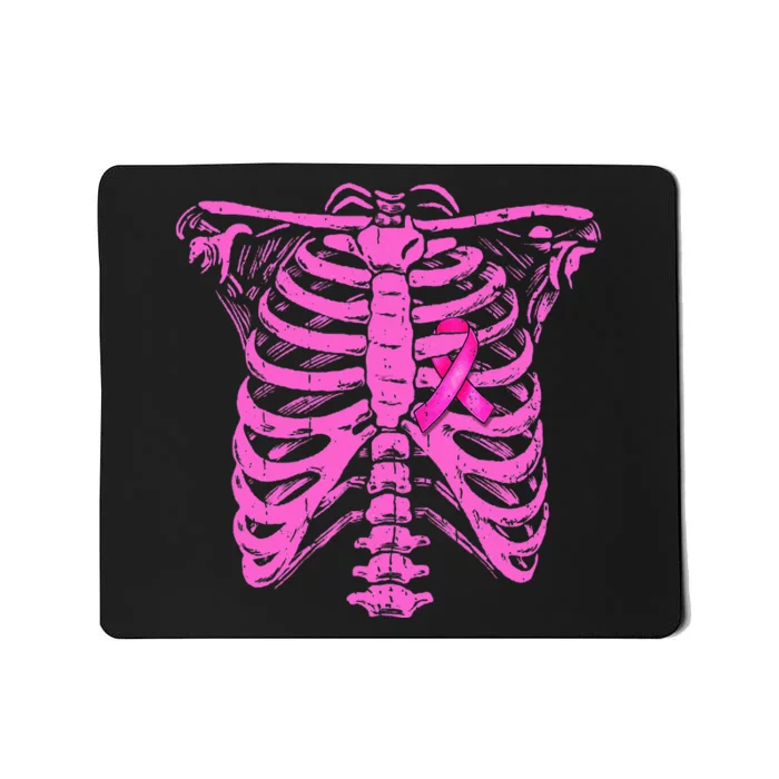 P.I.N.K. Ribbon Breast Cancer Awareness Halloween Mousepad