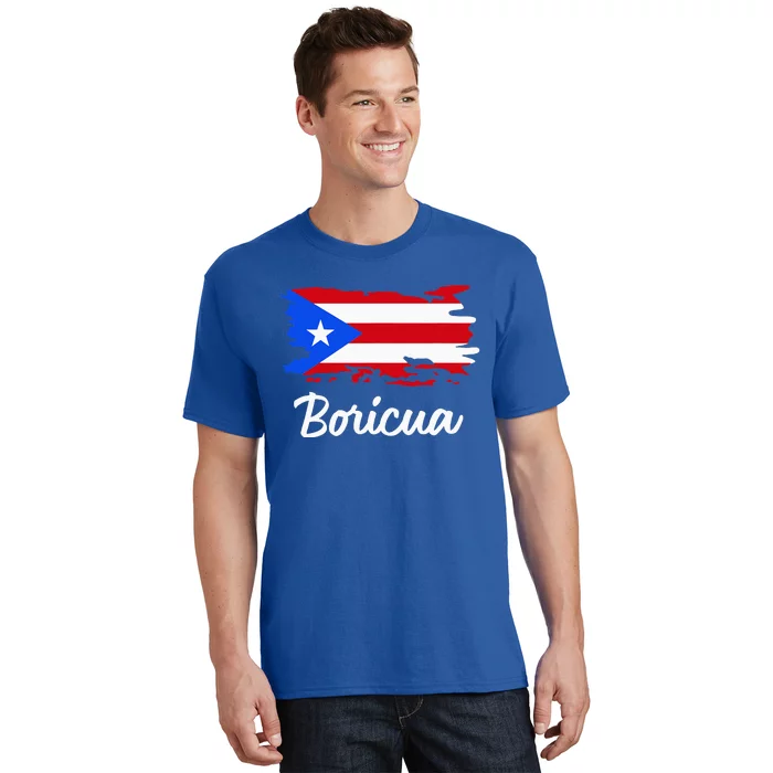 Puerto Rico Boricua Vintage Puerto Rican Flag T-Shirt