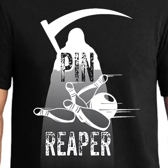 Pin Reaper Bowling Funny Bowlers Pajama Set