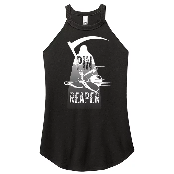 Pin Reaper Bowling Funny Bowlers Women’s Perfect Tri Rocker Tank