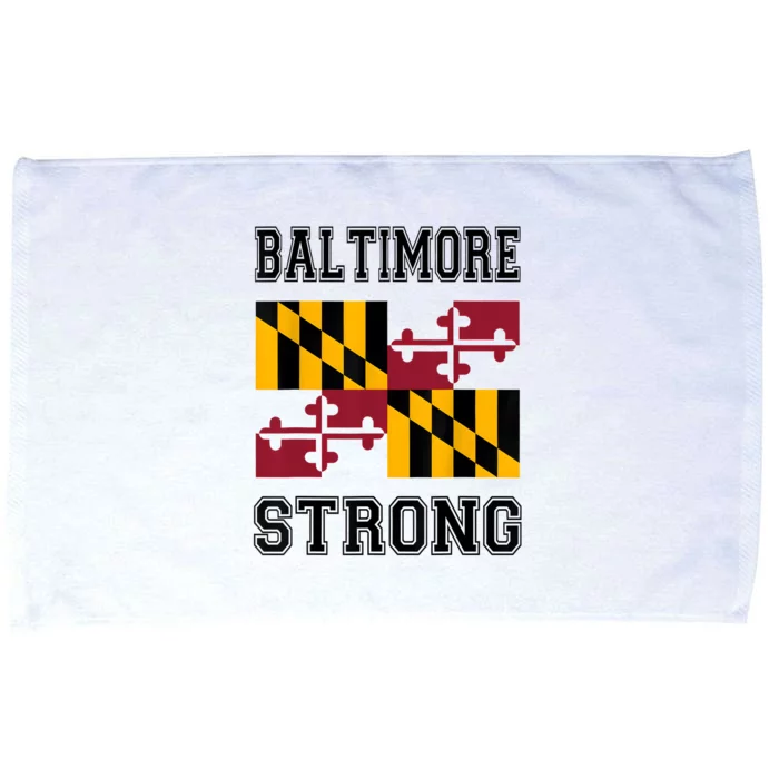 Patapsco River Baltimore Strong Microfiber Hand Towel