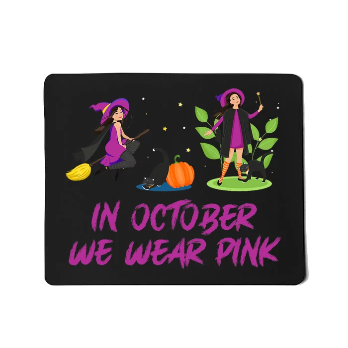 Pink Ribbon Breast Cancer Shirts Halloween Mousepad