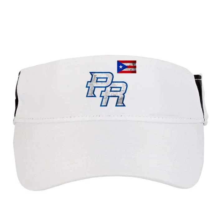 Puerto Rican Baseball Player Puerto Rico Flag Baseball Fans Adult Drive Performance Visor