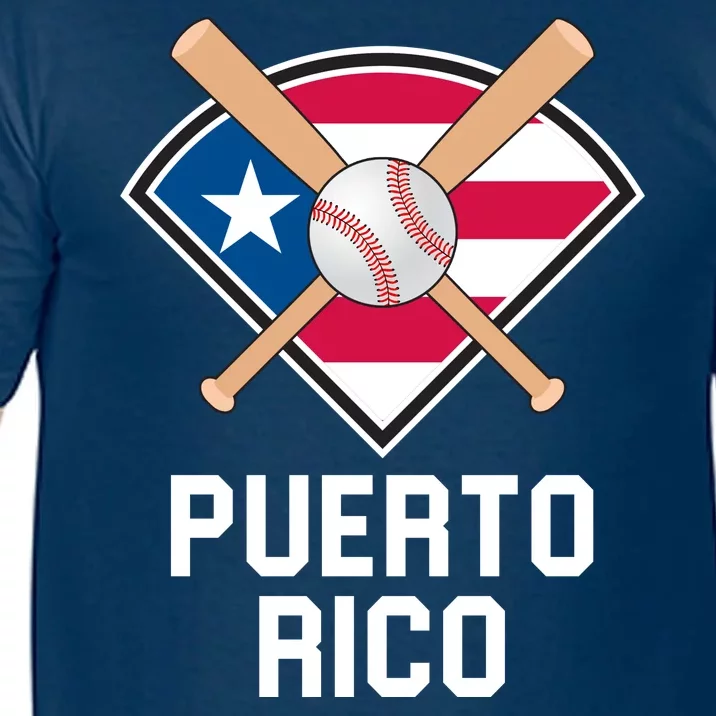 Puerto Rico Baseball Team Patriotic Beisbol Flag Comfort Colors T-Shirt