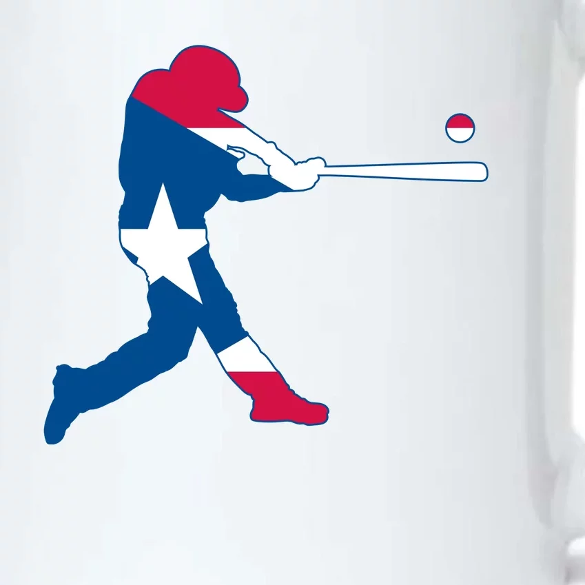 Puerto Rico Baseball Player Black Color Changing Mug