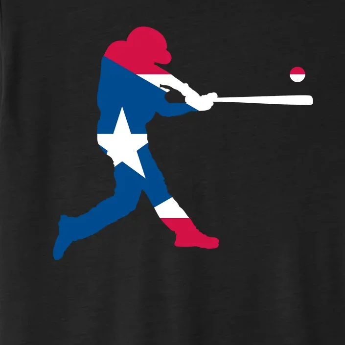 Puerto Rico Baseball Player ChromaSoft Performance T-Shirt