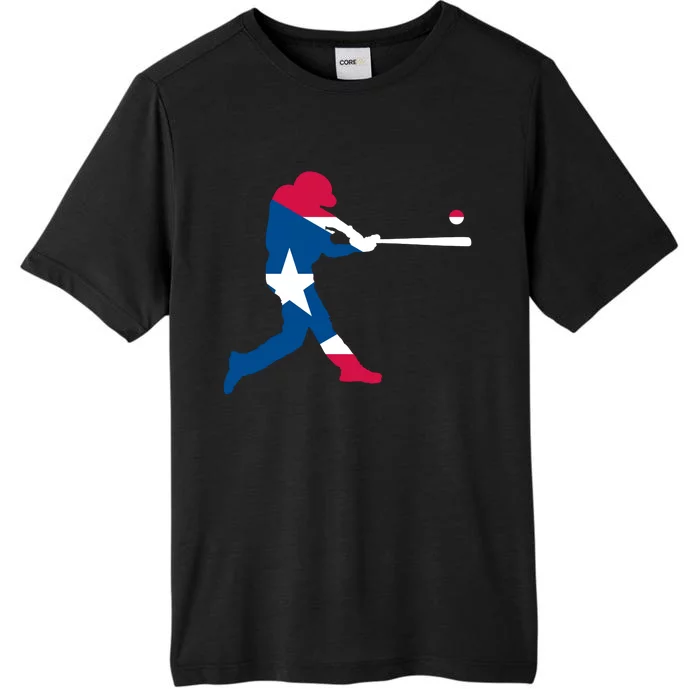 Puerto Rico Baseball Player ChromaSoft Performance T-Shirt