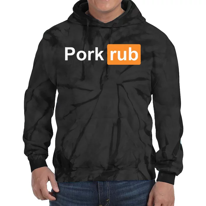 Pork Rub Bbq Smoker Lover Tie Dye Hoodie