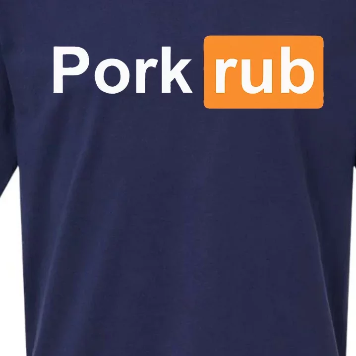 Pork Rub Bbq Smoker Lover Sueded Cloud Jersey T-Shirt