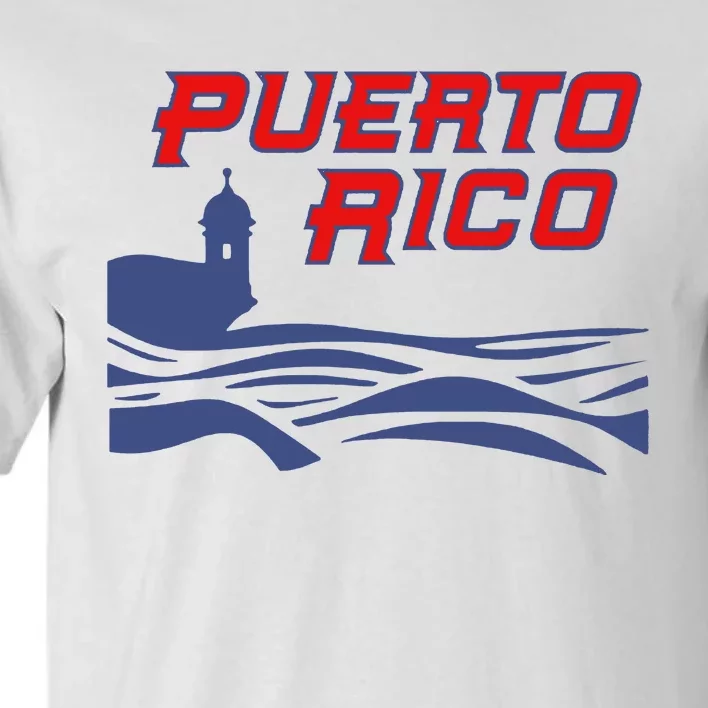 Puerto Rico Clasico Mundial Beisbol Diseo Para Tall T-Shirt