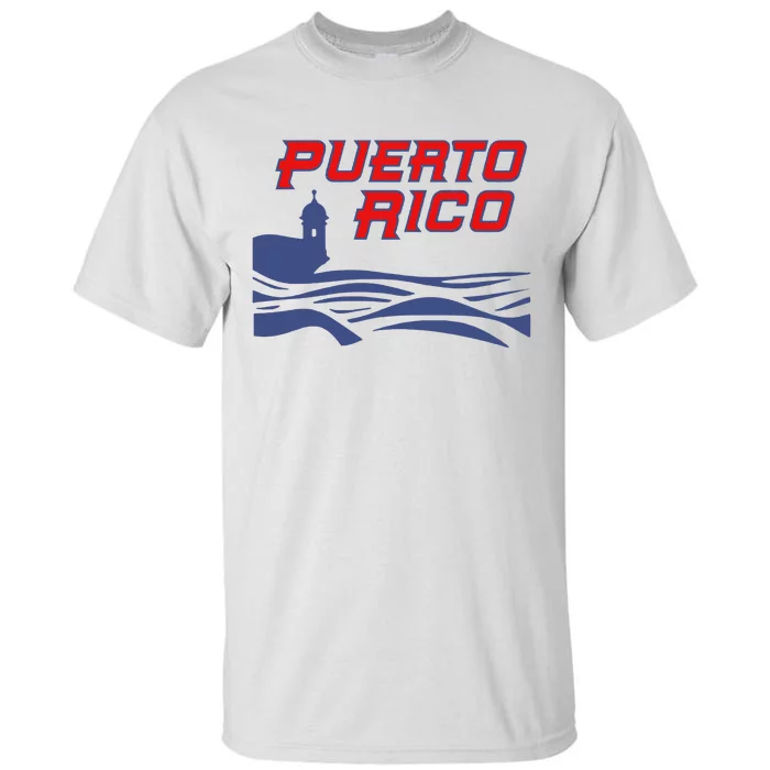 Puerto Rico Clasico Mundial Beisbol Diseo Para Tall T-Shirt