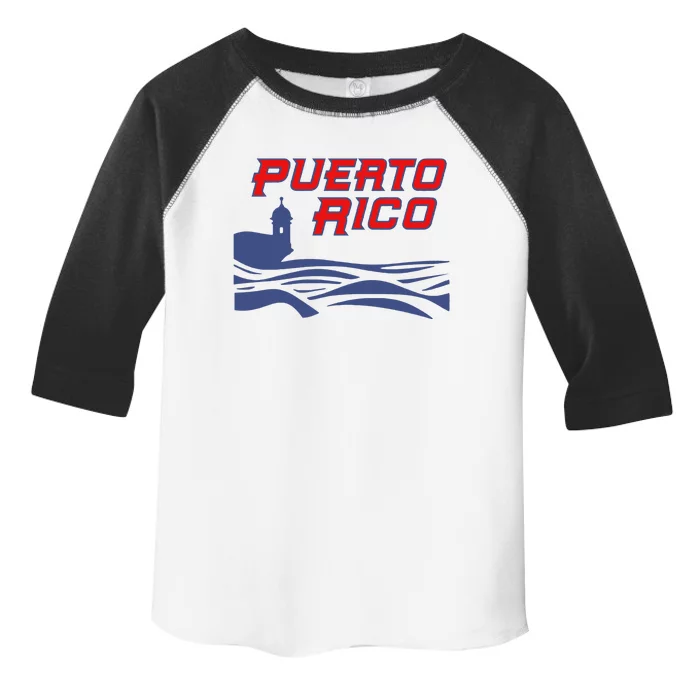 Puerto Rico Clasico Mundial Beisbol Diseo Para Toddler Fine Jersey T-Shirt