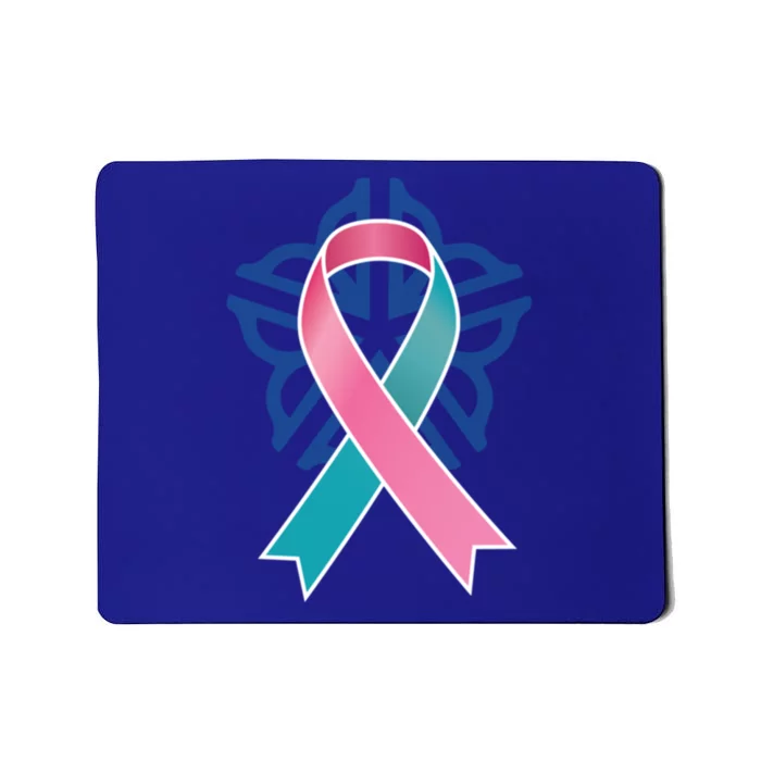 Previvor Ribbon Cute Gift Mousepad