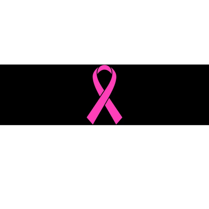 Pink Ribbon Cancer Day Breast Cancer Awareness Bumper Sticker