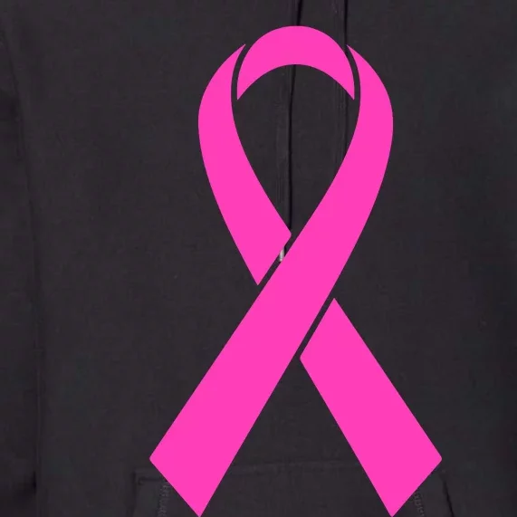 Pink Ribbon Cancer Day Breast Cancer Awareness Premium Hoodie