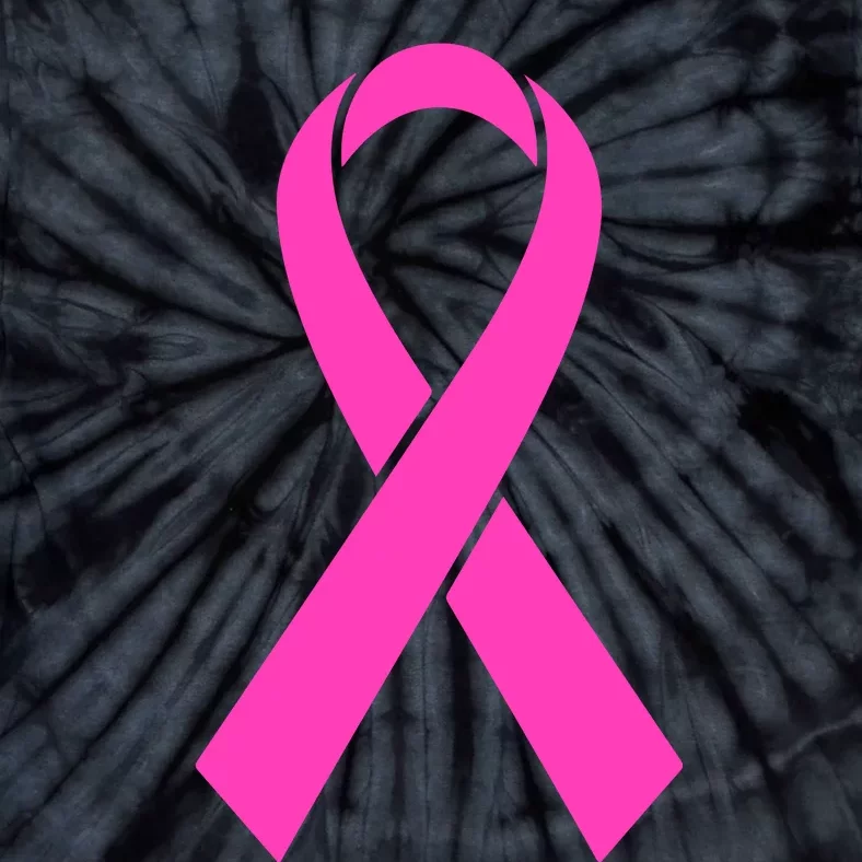 Pink Ribbon Cancer Day Breast Cancer Awareness Tie-Dye T-Shirt