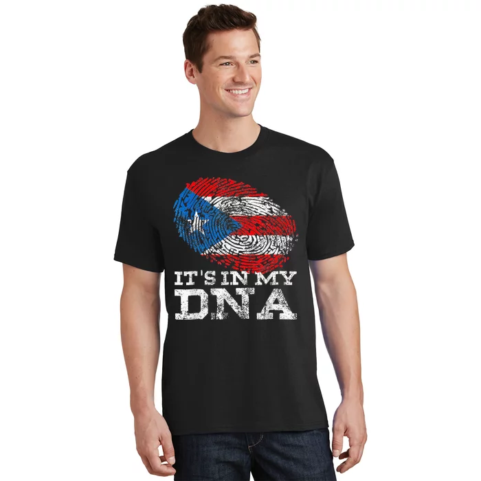 Puerto Rico DNA Celebrating Hispanic Heritage Month T-Shirt