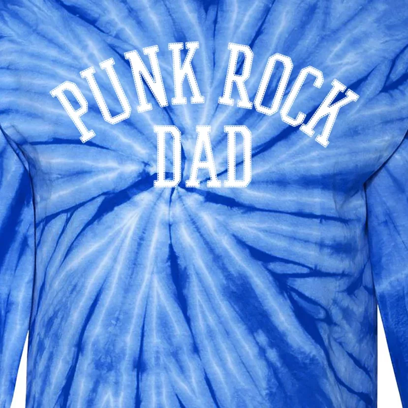 Punk Rock Dad Gift Tattoos Punker Rocker Ska Band Music Funny Gift Tie-Dye Long Sleeve Shirt