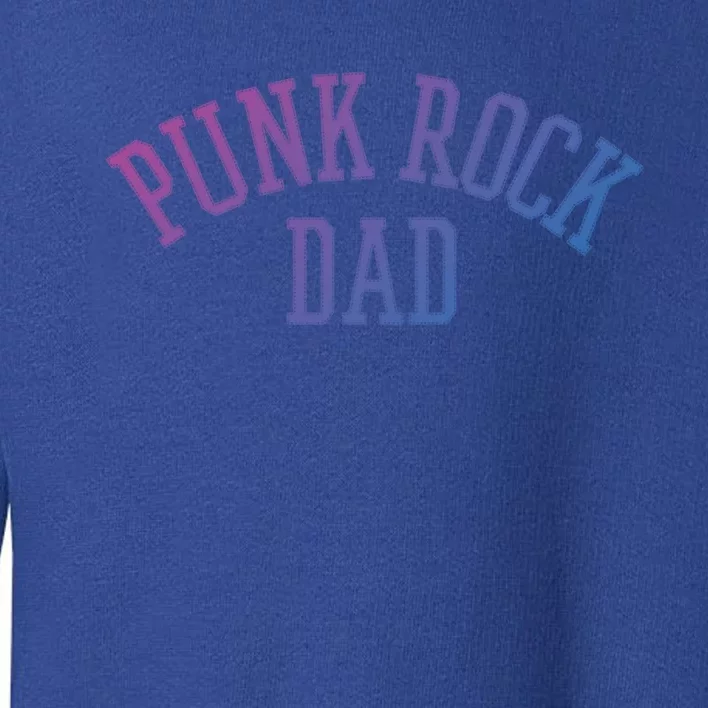 Punk Rock Dad Gift Tattoos Punker Rocker Ska Band Music Funny Gift Toddler Sweatshirt