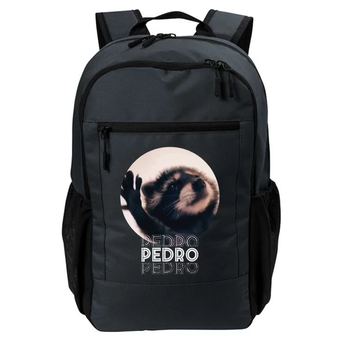 Pedro Racoon Dance Popular Internet Meme Mapache Dance Daily Commute Backpack