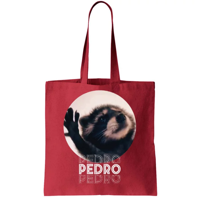 Pedro Racoon Dance Popular Internet Meme Mapache Dance Tote Bag