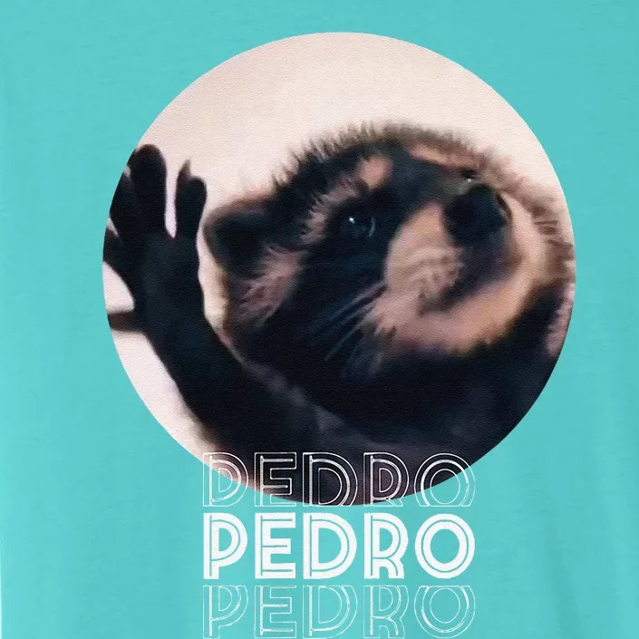 Pedro Racoon Dance Popular Internet Meme Mapache Dance ChromaSoft Performance T-Shirt