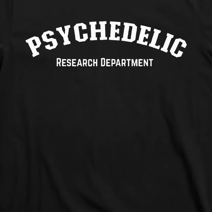 Psychedelic Research Department Funny Psychedelic T-Shirt