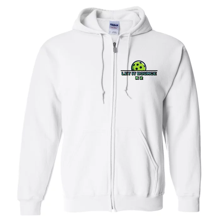 Pickle Reminder Design Full Zip Hoodie