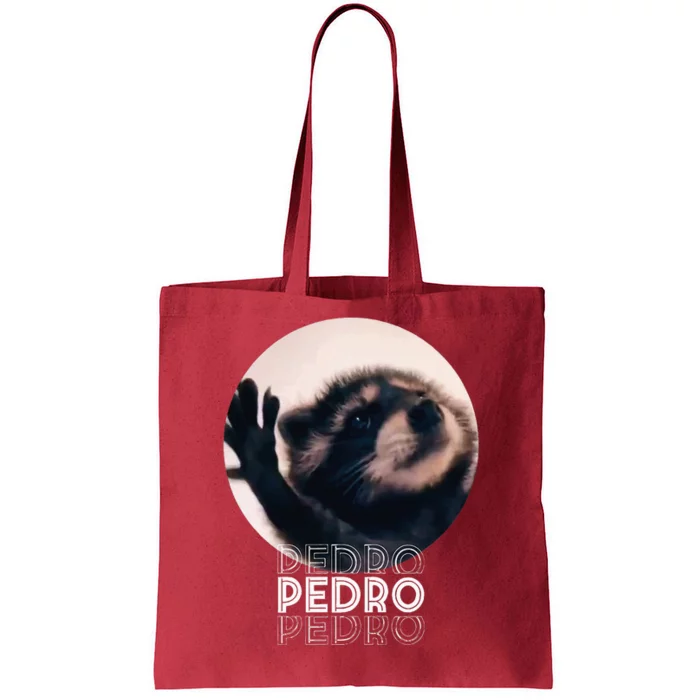 Pedro Racoon Dance Popular Internet Meme Mapache Dance Tote Bag