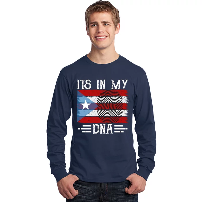 Puerto Rico Dna Long Sleeve Shirt