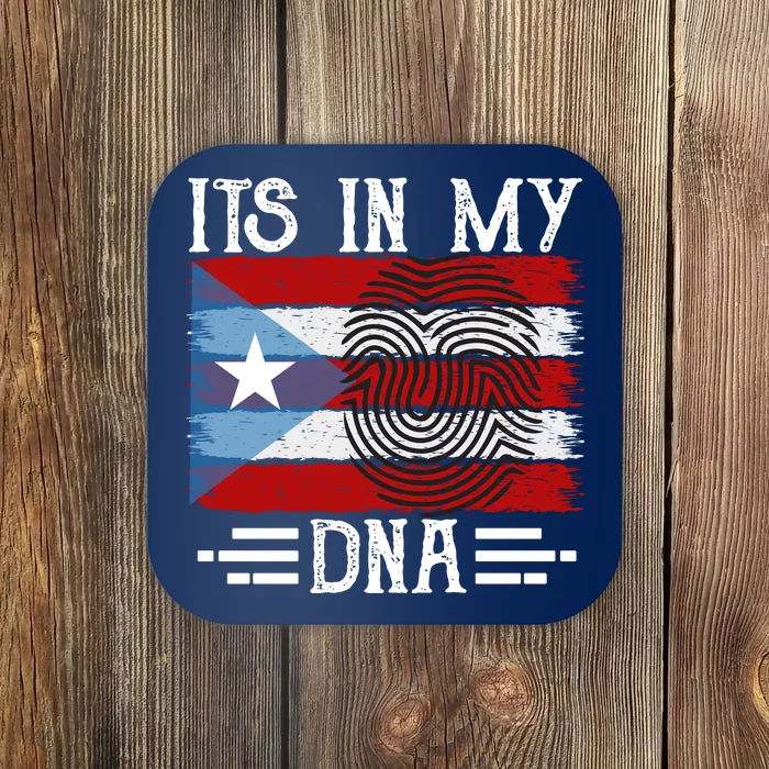 Puerto Rico Dna Coaster