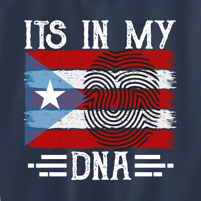 Puerto Rico Dna Kids Sweatshirt