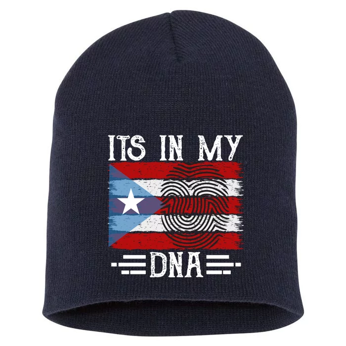 Puerto Rico Dna Short Acrylic Beanie